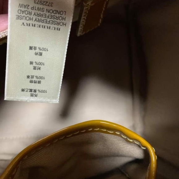 Burberry Mustard Boston Bag - Picture 13 of 14